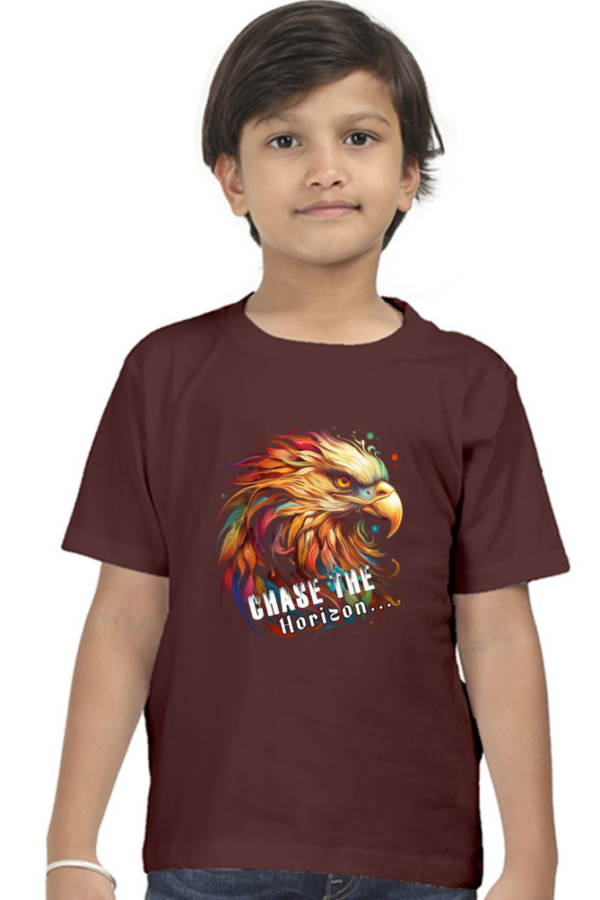 Chase The Horizon Eagle Graphic T-Shirt - Image 3