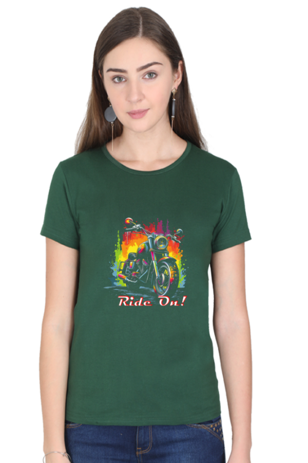 Ride On Bullet Bike Graphic T-Shirt - Image 2