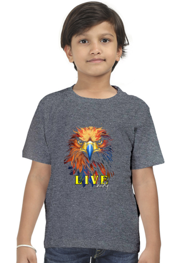 Live Boldly Eagle Graphic T-Shirt - Image 4