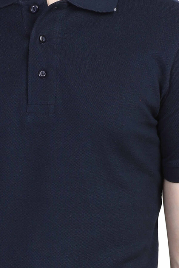 Premium 220GSM 100% Cotton Polo T-Shirt - Image 3