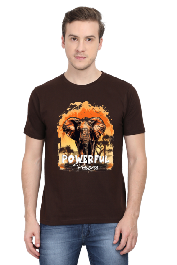 Majestic Power Elephant Graphic T-Shirt - Image 4
