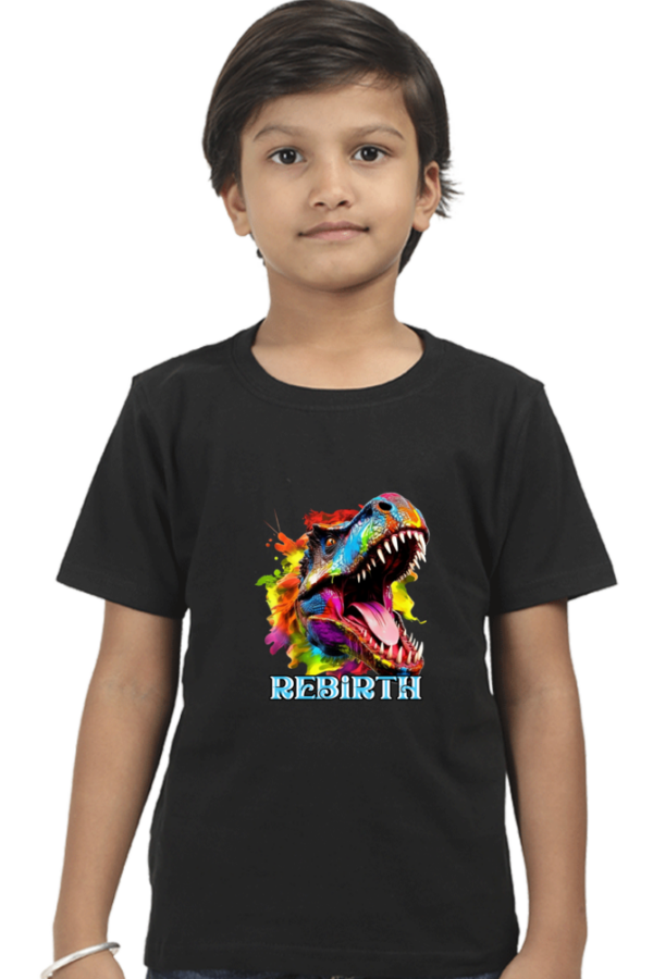 Rebirth Colorful Dinosaur T-Shirt - Image 6