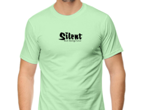 Silent but Dangerous Cotton Crew T-Shirt