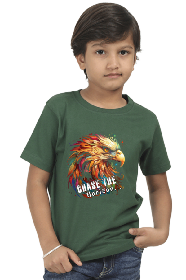 Chase The Horizon Eagle Graphic T-Shirt - Image 4