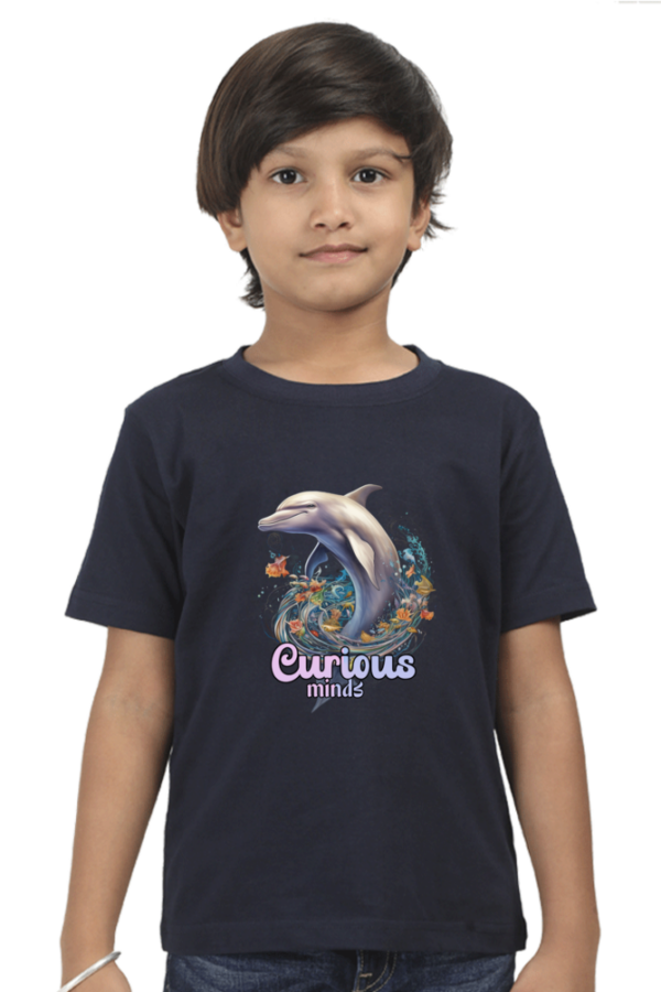 Curious Minds Dolphin T-Shirt for Boys - Image 5