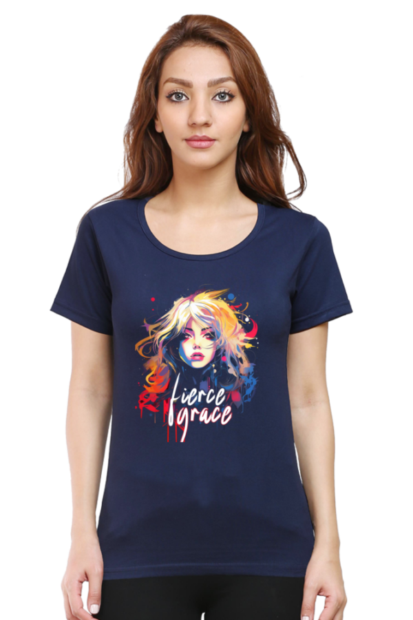 Fierce Grace Women's Graphic T-Shirt - Image 5