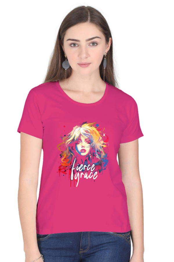 Fierce Grace Women's Graphic T-Shirt - Image 2