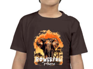 Powerful Presence Elephant T-Shirt for Boys