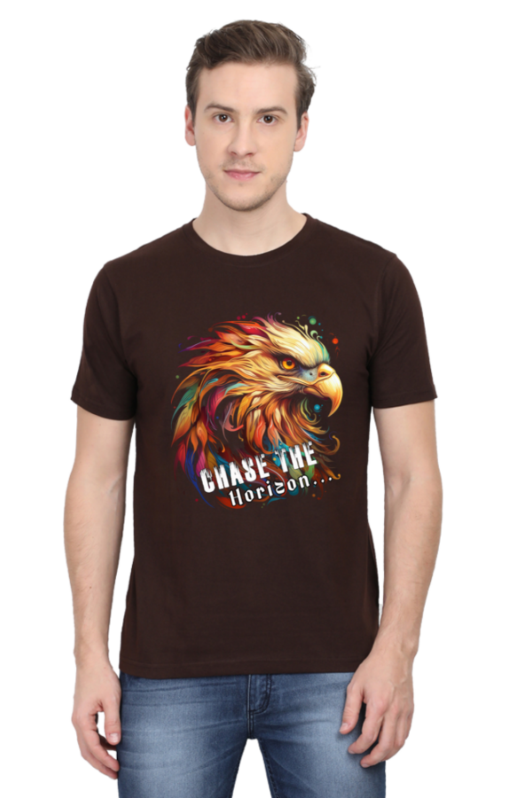 Chase The Horizon Eagle Graphic T-Shirt - Image 4
