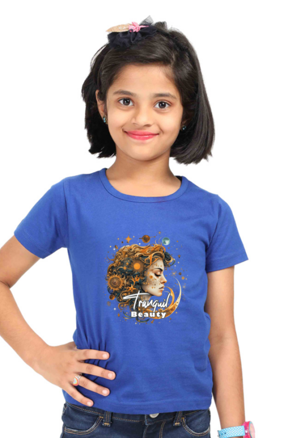 Tranquil Beauty T-Shirt for Girls - Image 3