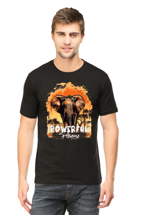 Majestic Power Elephant Graphic T-Shirt - Image 7