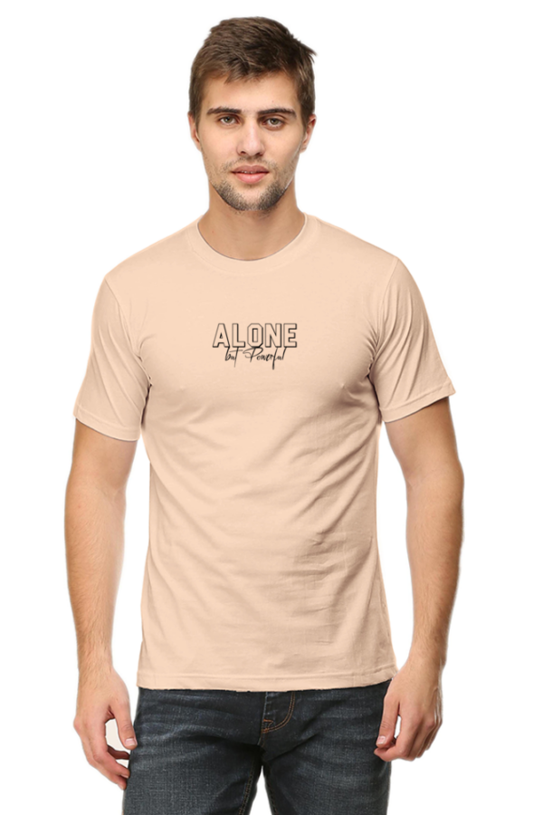 Alone but Powerful Classic T-shirt - Image 3