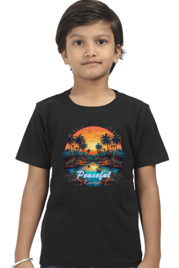 Peaceful Escape Sunrise T-Shirt - Image 6