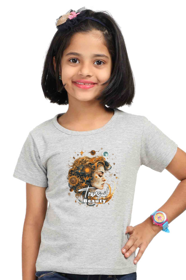 Tranquil Beauty T-Shirt for Girls - Image 4