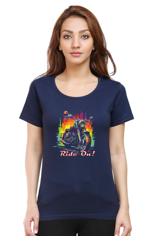 Ride On Bullet Bike Graphic T-Shirt - Image 4