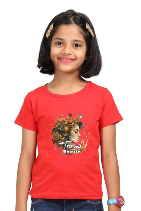 Tranquil Beauty T-Shirt for Girls - Image 2