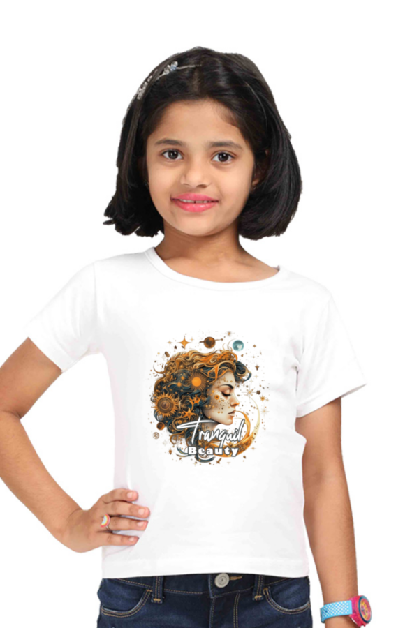 Tranquil Beauty T-Shirt for Girls - Image 7