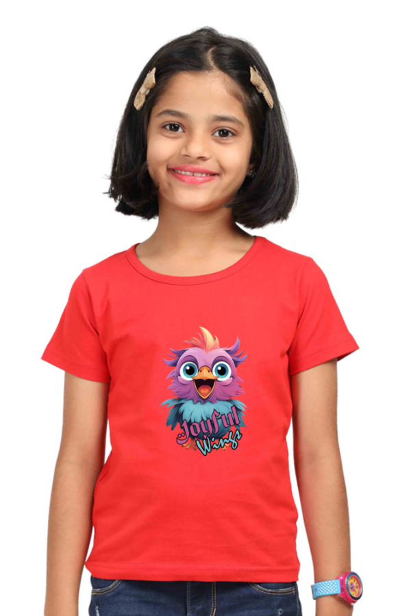 Joyful Wings T-Shirt for girls - Image 2