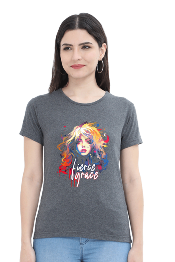Fierce Grace Women's Graphic T-Shirt - Image 4