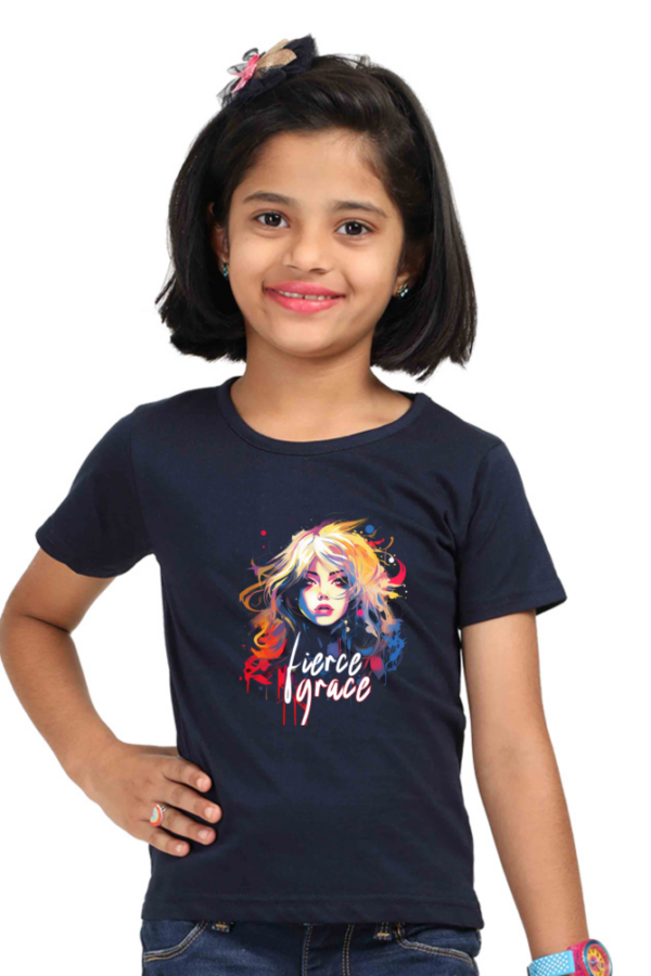 Fierce Grace Colorful Art T-Shirt - Image 2