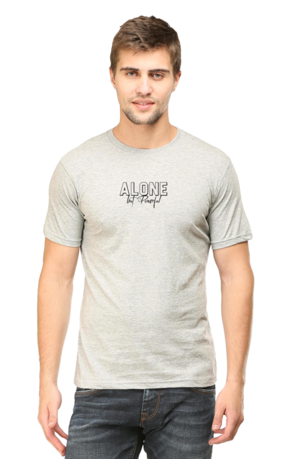 Alone but Powerful Classic T-shirt - Image 5