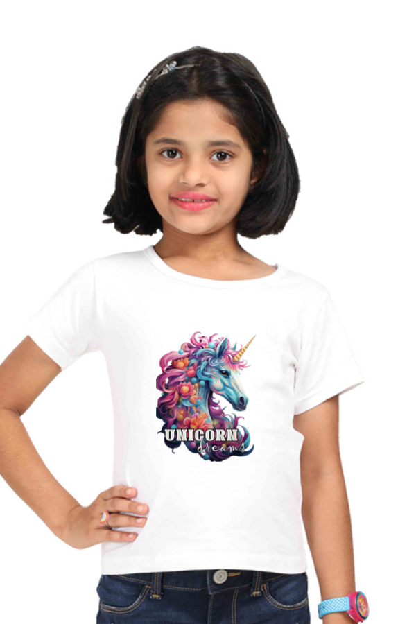 Unicorn Dreams T-Shirt for Girls - Image 7