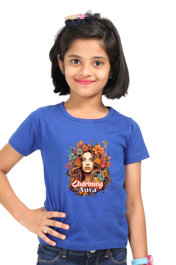 Charming Auro Floral Beauty T-shirt - Image 3