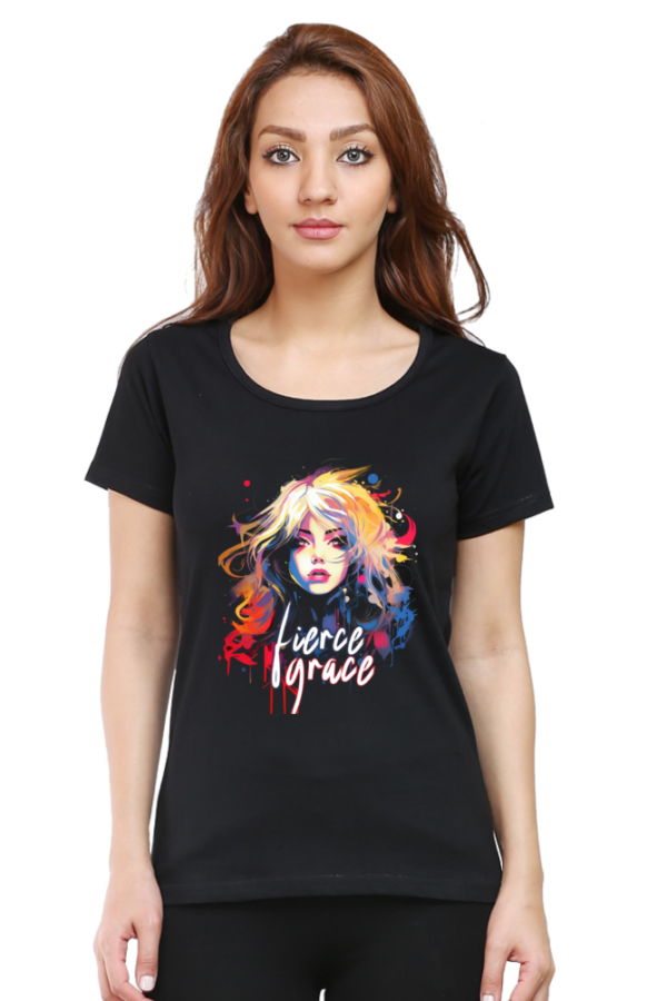 Fierce Grace Women's Graphic T-Shirt - Image 6