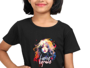 Fierce Grace Colorful Art T-Shirt