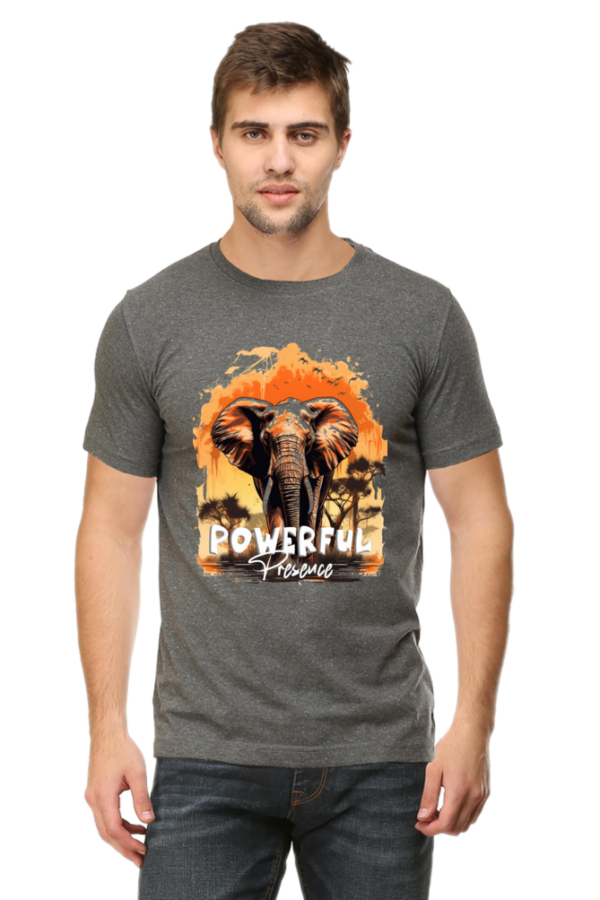 Majestic Power Elephant Graphic T-Shirt - Image 5