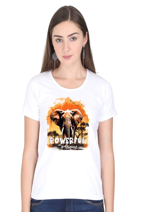 Powerful Presence Elephant Graphic T-Shirt - Image 6