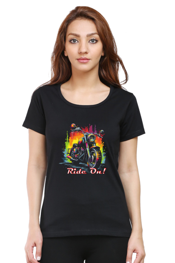 Ride On Bullet Bike Graphic T-Shirt - Image 5