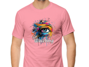 Eye-Catching I’m Watching Graphic T-shirt