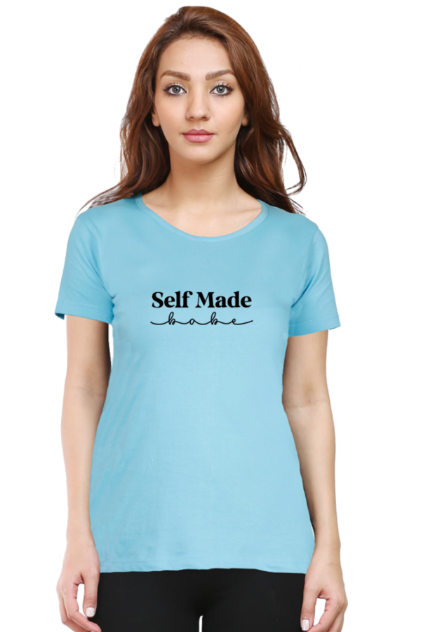 Self-Made Babe Classic T-Shirt - Image 4
