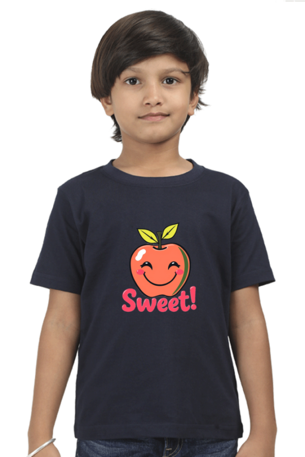 Smiling Apple "Sweet" Boys' Crew T-Shirt - Image 5