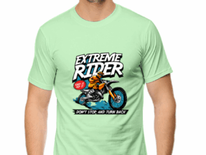 Extreme Rider Cotton T-Shirt – Bold Motorcycle Streetwear
