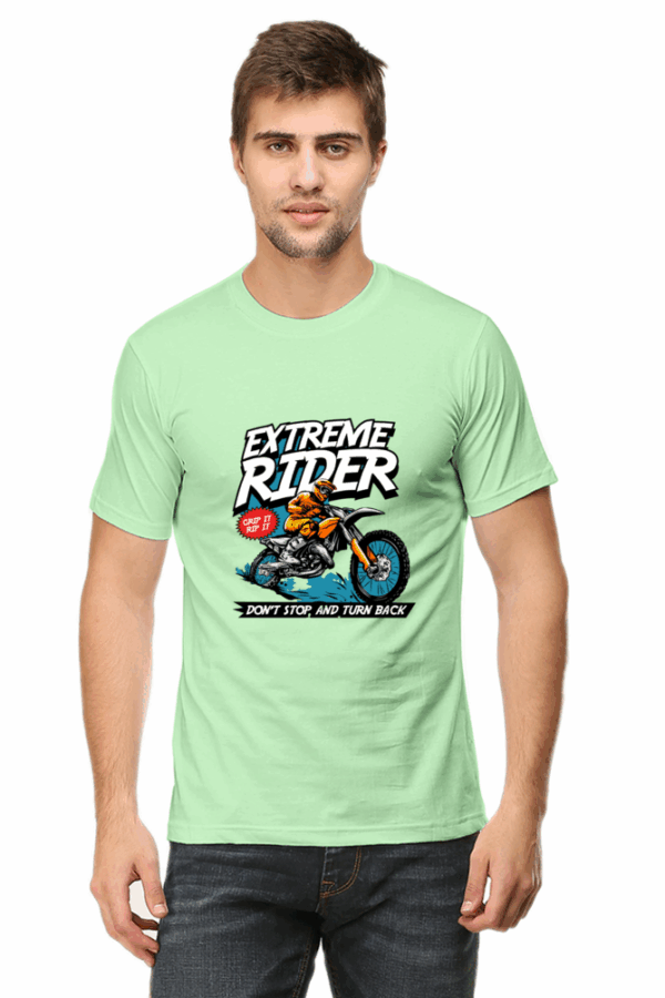 Extreme Rider Cotton T-Shirt – Bold Motorcycle Streetwear