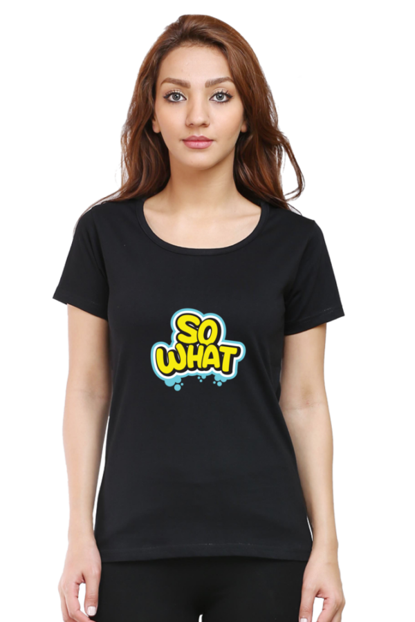 So What Bold Cotton T-Shirt - Image 6