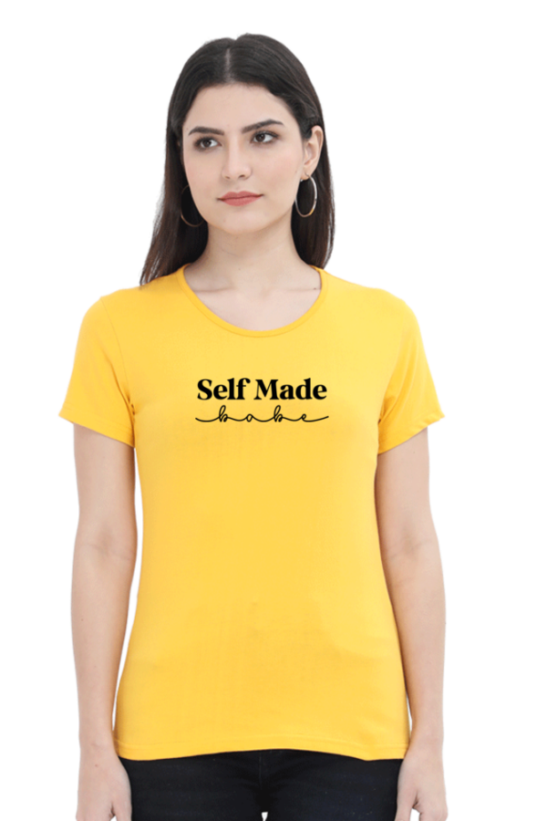 Self-Made Babe Classic T-Shirt - Image 2