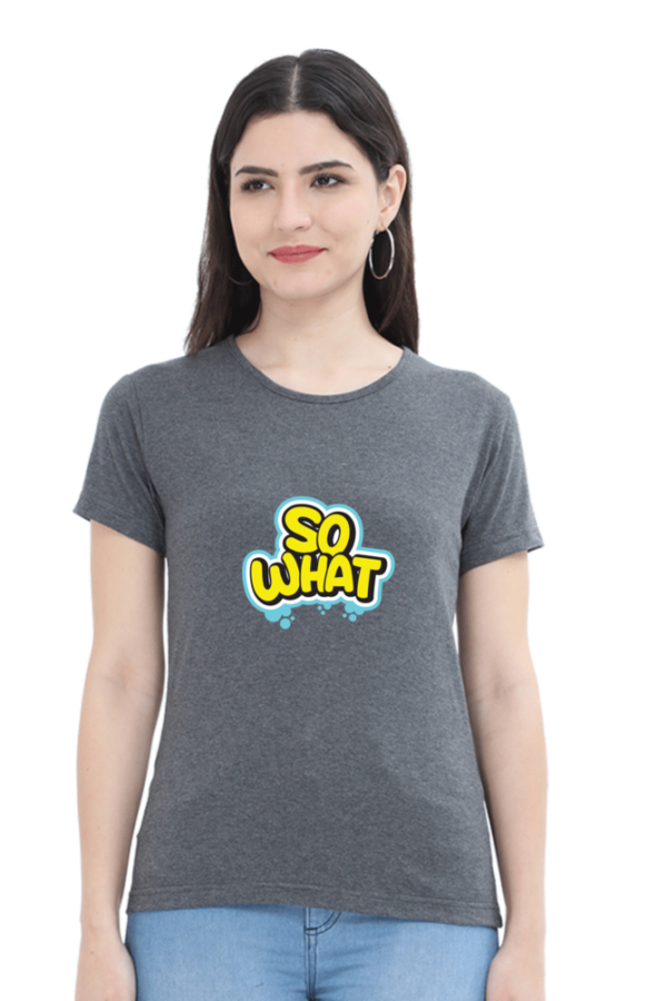 So What Bold Cotton T-Shirt - Image 5