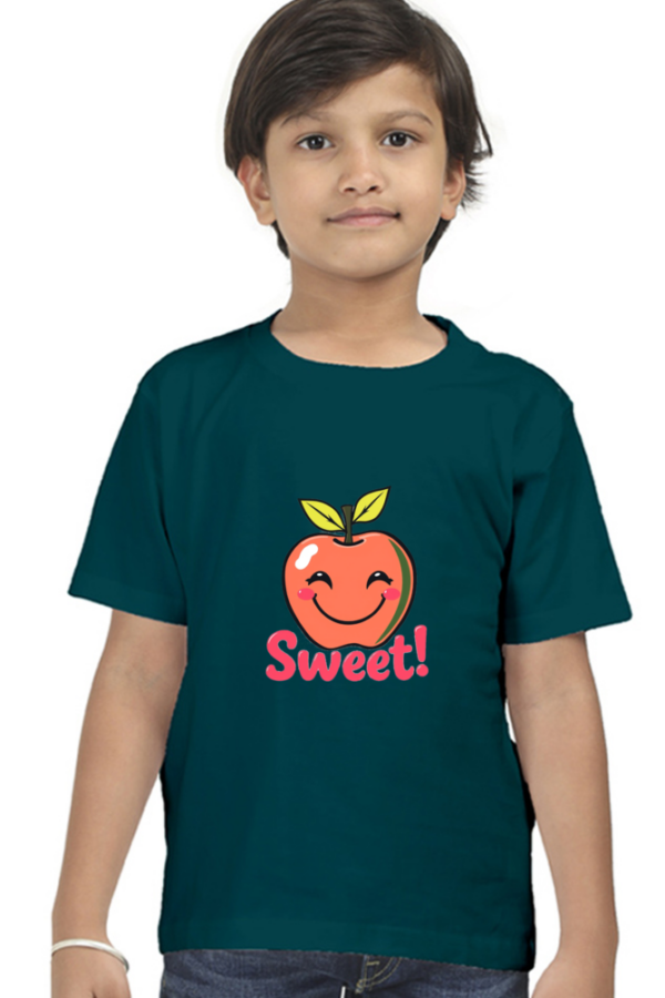 Smiling Apple "Sweet" Boys' Crew T-Shirt