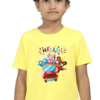 Fun Cartoon Animals Boys' Cotton T-Shirt