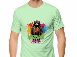 Urban Beast Cotton T-Shirt – Street-Style Bear