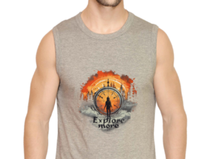 Explore More Men’s Sleeveless T-Shirt