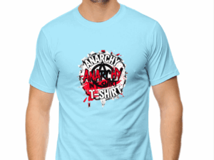Anarchy Street Classic Cotton T-Shirt – Bold, Comfortable & Rebellious Style