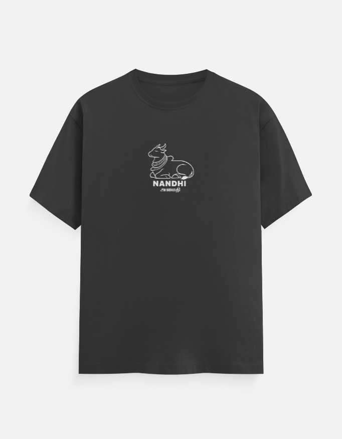 Minimal Tamil Cultural Tees – Poerful NANDHI “அமைதி” Pure Cotton Comfort Wear - 100% Cotton 7 Minimal Tamil Cultural Tees – Poerful NANDHI “அமைதி” Pure Cotton Comfort Wear - 100% Cotton - Image 5