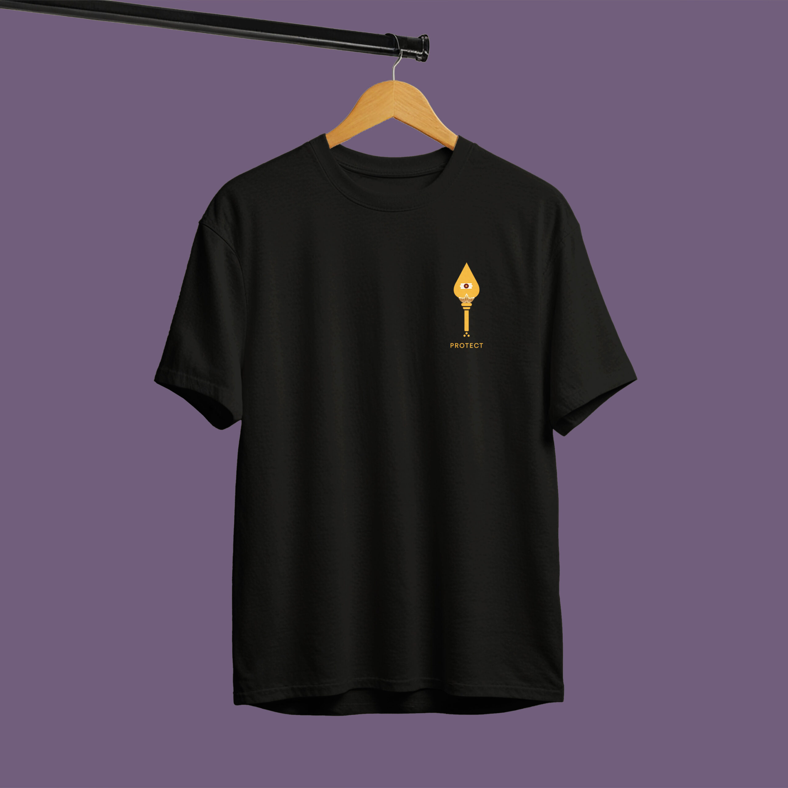 Minimal Spiritual T-Shirt - Murugan Vel Design – Premium Cotton Stretch Tee for Daily Comfort (2025 Edition) 4 Minimal Spiritual T-Shirt - Murugan Vel Design – Premium Cotton Stretch Tee for Daily Comfort (2025 Edition) - Image 2