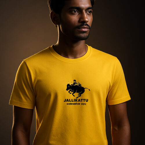 Minimal Tamil Cultural Tees