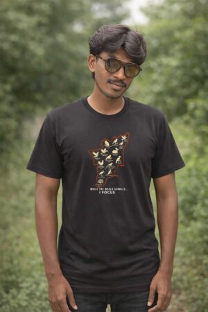 minimal birding t-shirts