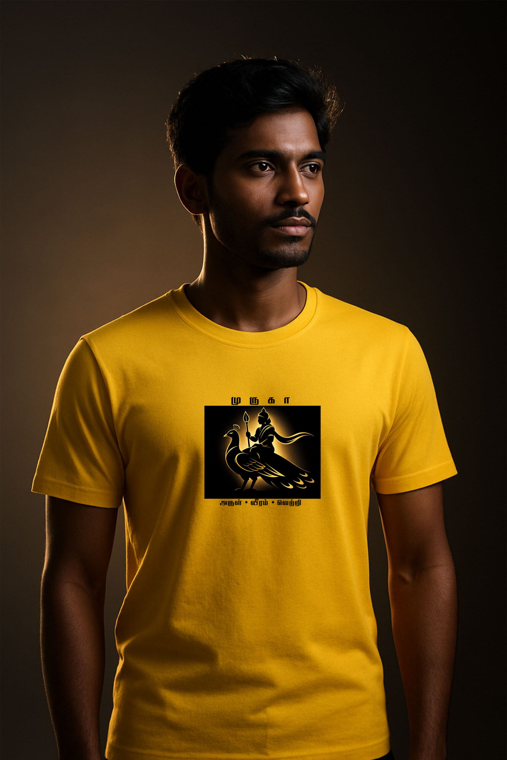 Minimal Spiritual Tamil Tees